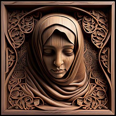 3D model Hijab (STL)